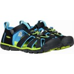 Keen Seacamp II CNX sandálky black/brilliant blue – Hledejceny.cz
