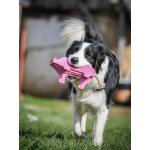 Paf Dog Prasátko Pinky z kůže a juty 28 cm – Zboží Dáma