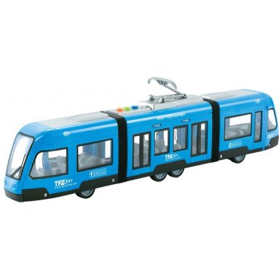 Alltoys Tramvaj na setrvačníkmodrá 1:16 – Zbozi.Blesk.cz