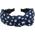 Čelenka s puntíky Barva: tmavě modrá – Hledejceny.cz