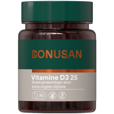 Bonusan Vitamin D3 25 μg 90 měkkých kapslí – Hledejceny.cz