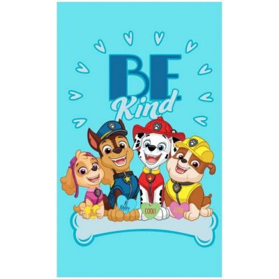 Setino Dětský ručník Tlapková patrola - Paw Patrol - motiv Be Kind 30 x 50 cm – Zbozi.Blesk.cz