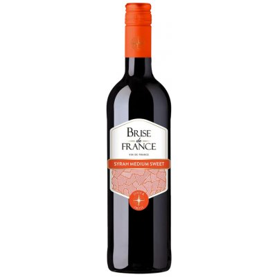 Brise de France Syrah polosladké francouzské červené 12% 0,75 l (holá láhev) – Hledejceny.cz