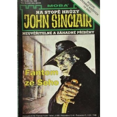 John Sinclair-Fantom ze Soho – Zboží Mobilmania