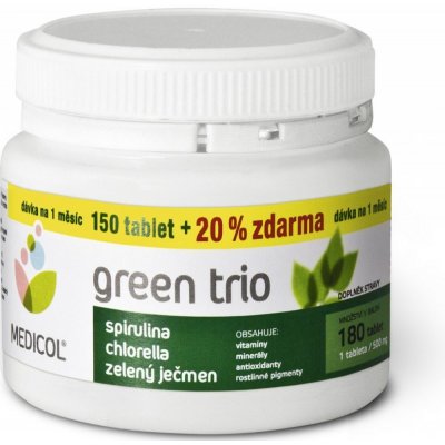 Medicol Green Trio 540 tablet – Hledejceny.cz