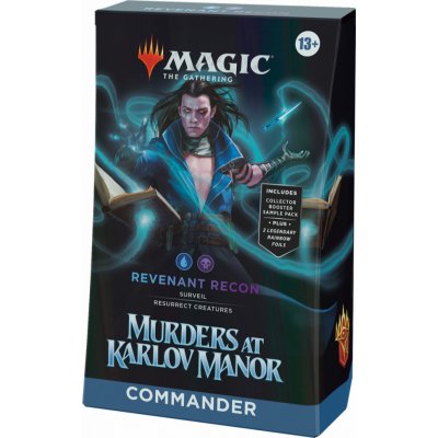 Wizards of the Coast Magic The Gathering Murders at Karlov Manor Revenant Recon Commander Deck – Zboží Mobilmania