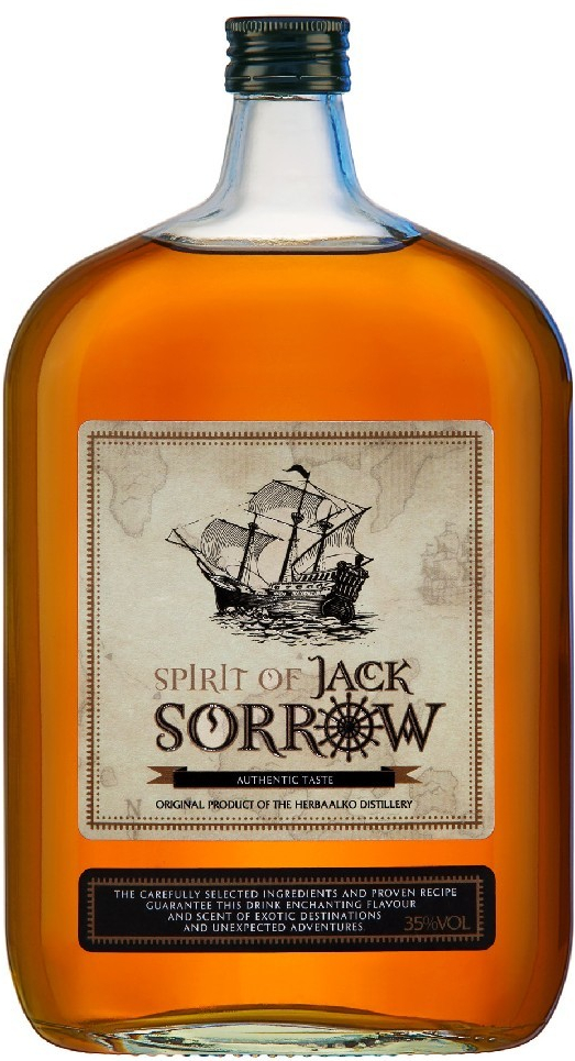 RON SPIRIT OF JACK SORROW 35% 1 l (holá láhev)