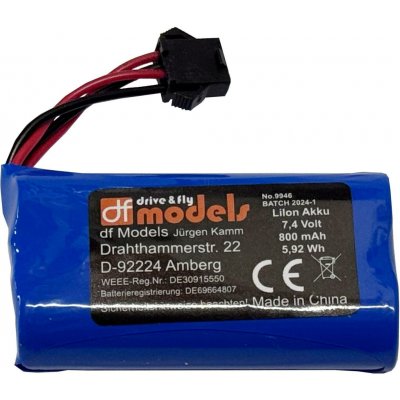 DF models Li-Ion Aku 7,4 V / 800mAh pro 9945 – Zboží Mobilmania