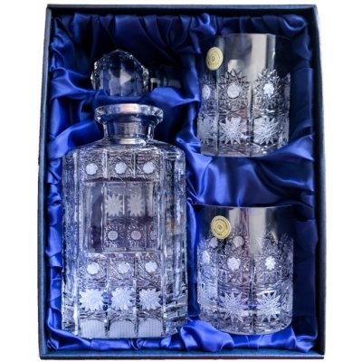 Onte Crystal Whisky set se skleničkami Klasika okno 330 ml