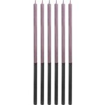 GoDan Dortové svíčky dlouhé Chrome lila – Zboží Dáma