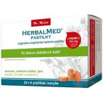 HerbalMed pastilky Jitrocel Mateřídouška Lípa Vitamín C 24+6 pastilek – Hledejceny.cz