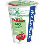 Hollandia BIO selský jogurt jahody 180 g – Sleviste.cz
