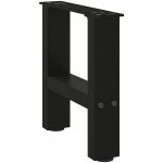 Omaxi 311917 Nohy konferenčního stolku černé 2 ks 30 x 30-31 cm ocelové – Sleviste.cz