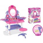 Baby Mix Dětský toaletní stolek v kufříku 2v1 růžová Varianta: základní – Zboží Mobilmania