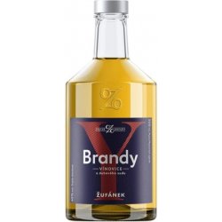 Žufánek Brandy ze sudu 45% 0,5 l (holá láhev)
