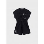 Mayoral overal s krátkým rukávem a zipem černý – Zboží Dáma