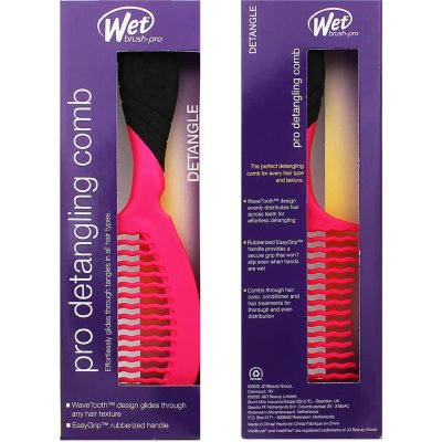 Wet Brush Pro Detangling Comb Pink – Hledejceny.cz