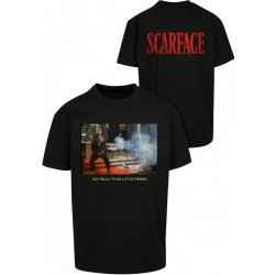 Pánské tričko Scarface Little Friend Oversize černé