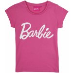 Barbie dívčí triko růžová – Zboží Mobilmania