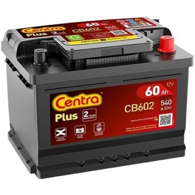Centra Plus 12V 60Ah 540A CB602 – Zboží Mobilmania