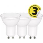 Emos LED žárovka MR16, 9W/60W GU10, WW teplá bílá, 806 lm, Classic A+, 3 PACK – Zbozi.Blesk.cz