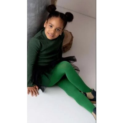 Dívčí punčocháče Mary NOQ 60 DEN zelená – Zboží Dáma