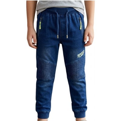 Kugo CK0931 Chlapecké teplákové rifle modré – Zboží Dáma