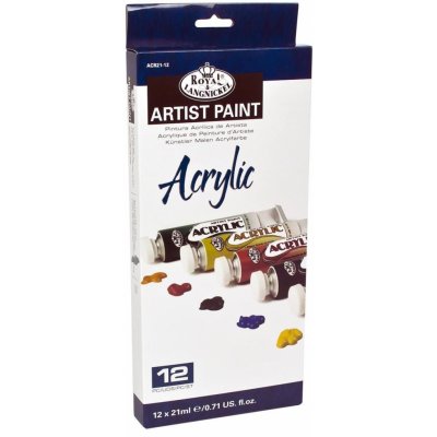 ROYAL & LANGNICKEL akrylové barvy 12x21 ml – Hledejceny.cz