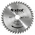 EXTOL PREMIUM pilový kotouč s SK plátky, 300x2,2x30mm, 40T, šířka SK plátků 3,2mm – Zboží Dáma