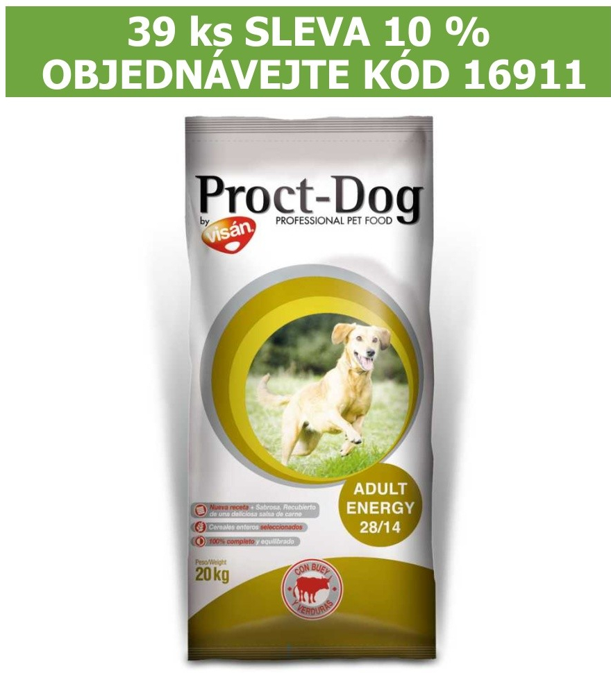 Visan Proct-Dog Adult Energy 20 kg