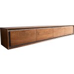 Delife Stonegrace 200 cm 4 dvířka závěsný – Sleviste.cz