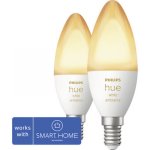Hue Bluetooth 2x žárovka LED E14 B39 5,2W 470lm 2200-6500K – Hledejceny.cz
