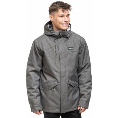 Meatfly Nils Parka Grey – Zboží Mobilmania