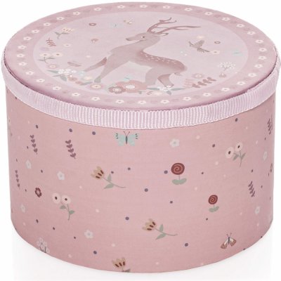 ZOPA Dřevěný dětský bubínek pink – Hledejceny.cz