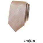 Avantgard kravata Lux Slim 571-22294 béžová – Zboží Dáma Avantgard kravata Lux Slim 571-22294 béžová – Zboží Dáma