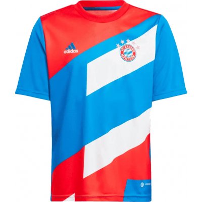 adidas FC Bayern Training Dětský předzápasový dres 22/23 vícebarevný