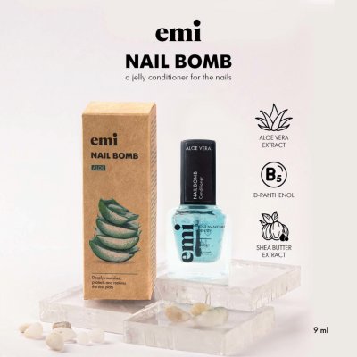 emi Nail Bomb vyživující péče na nehty a nehtovou kůžičku 9 ml – Zboží Mobilmania