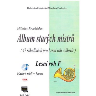 Album starých mistrů pro hornu a klavír + CD