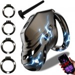 Sevanda Electric Shock Chastity Cage Manual Lock – Zboží Dáma Sevanda Electric Shock Chastity Cage Manual Lock – Zboží Dáma