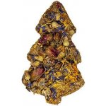 Limara Bezobilný bylinkový Vánoční stromeček Měsíček Chrpa Růže 80 g – Zboží Mobilmania