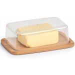 Dóza na máslo s bamusovou deskou, 19 x 12 cm, ZELLER – Zboží Mobilmania