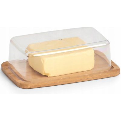 Dóza na máslo s bamusovou deskou, 19 x 12 cm, ZELLER – Zboží Mobilmania
