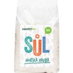 COUNTRY LIFE Sůl mořská hrubá BIO 1 kg – Zboží Mobilmania