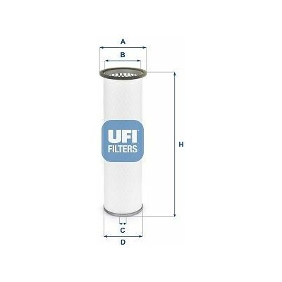 Vzduchový filtr UFI 27.H78.00 – Hledejceny.cz