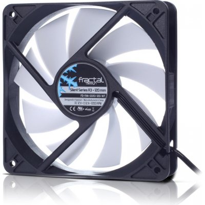 Fractal Design Silent Series R3 120mm FD-FAN-SSR3-120-WT