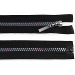 Duhový kostěný zip No 5 délka 70 cm, malé, 322 černá – Hledejceny.cz