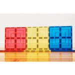 Learn & Grow Magnetická stavebnice - velké čtverce – Zboží Mobilmania