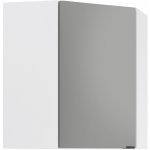 FRONTI Rohová kuchyňská skříňka horní - LAM NG H72 - Dvířka LETTY – Sleviste.cz