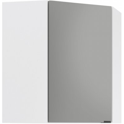 FRONTI Rohová kuchyňská skříňka horní - LAM NG H72 - Dvířka LETTY – Sleviste.cz