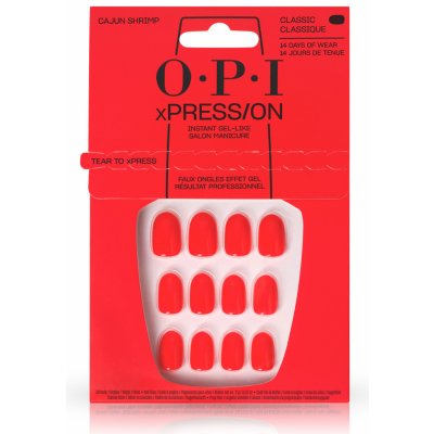 O.P.I. OPI xPRESS/ON Cajun Shrimp 30 ks – Zbozi.Blesk.cz